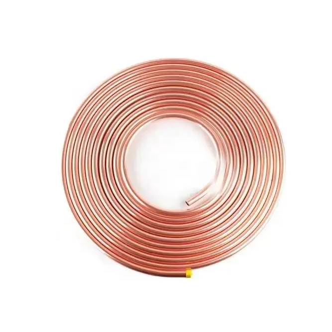 Coil Tube Tembaga karo Nozzle Pengawetan Panas