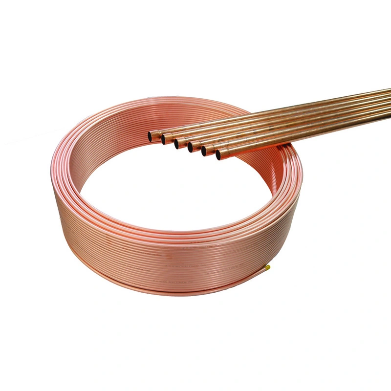 Medical Degreased Coiled Tabung Tembaga